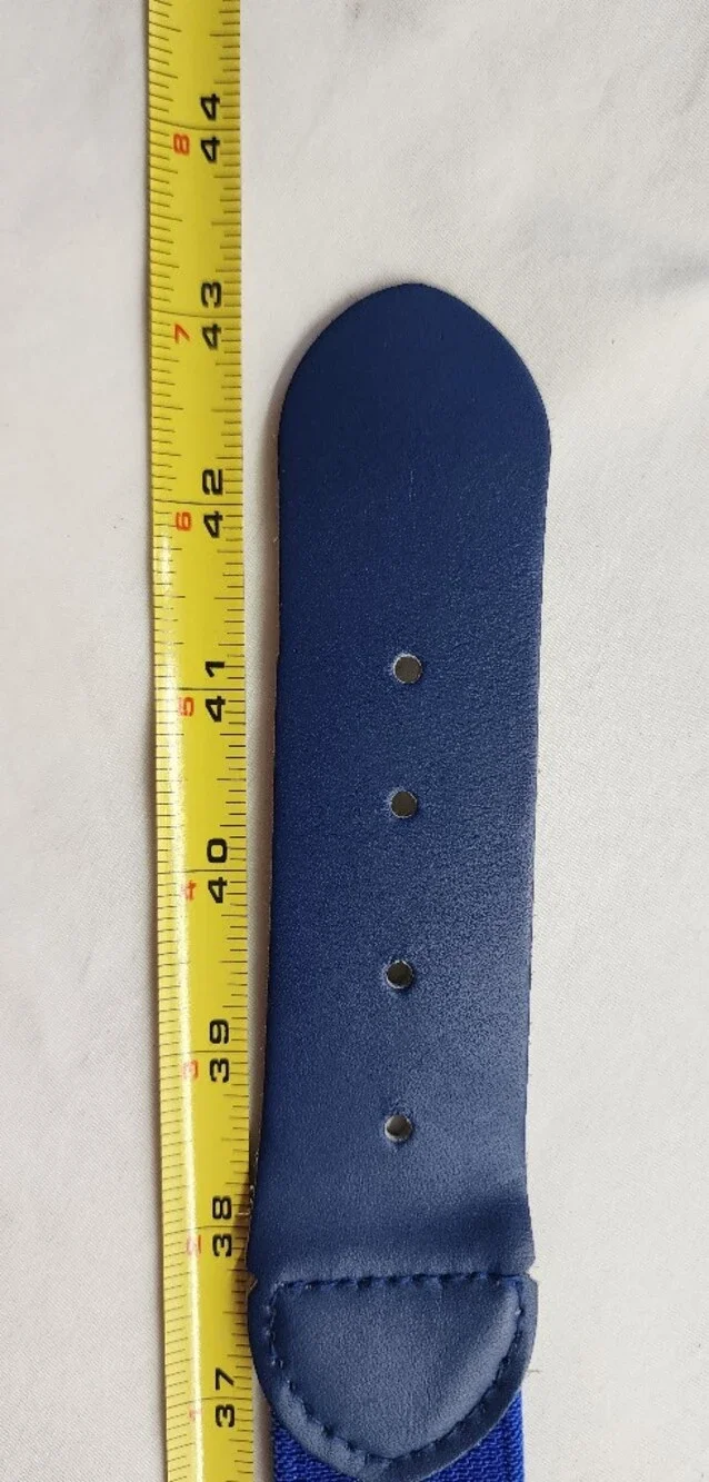 Blue adjustable elastic baseball Softball belt